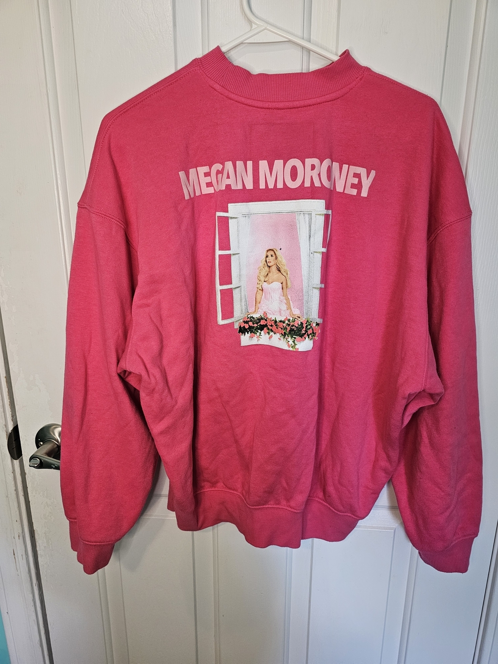 Megan Maroney Pink Graphic Pullover Sweatshirt Women's Size Sml